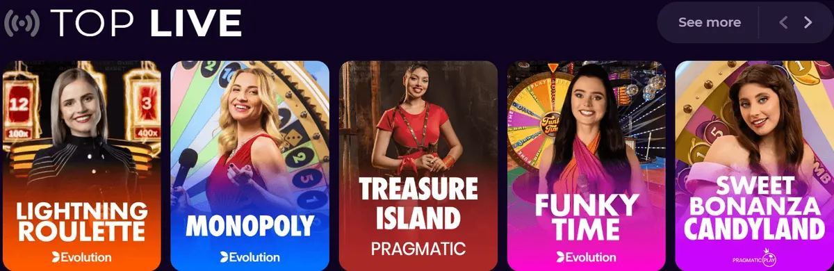 0xbet casino live games