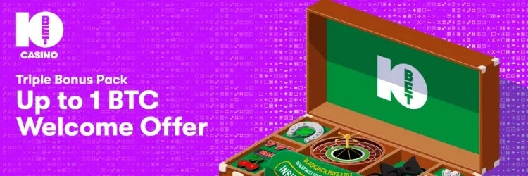 10bet crypto casino welcome bonus pack