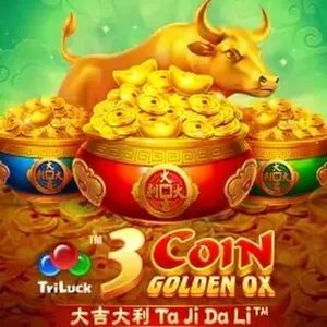 3 coin golden ox slot icon