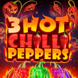 3 hot chilli peppers slot icon
