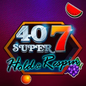 40 super 7 hold respin slot icon