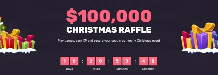 500 casino christmas raffle promo