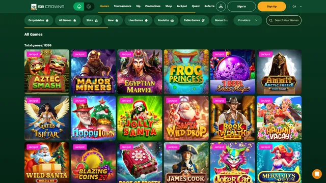 50crowns casino games