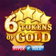 6 tokens of gold slot icon