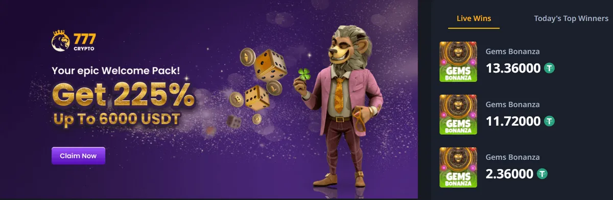 777crypto casino welcome bonus