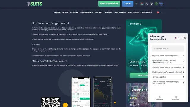 7slots casino support