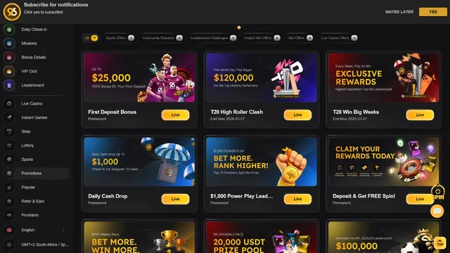 96 casino promotions
