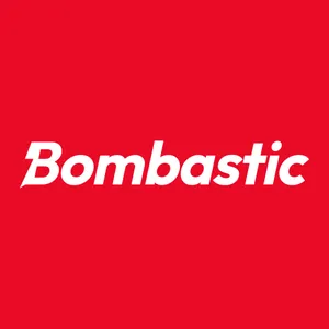 bombastic logo square
