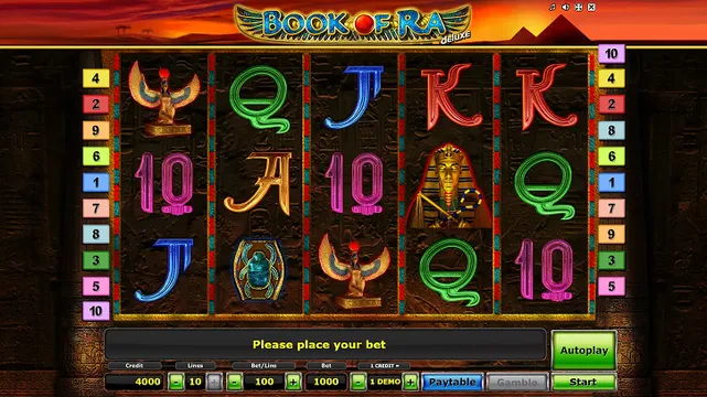 book of ra deluxe slot review