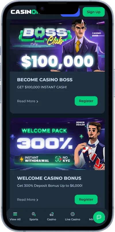 CasinOK Casino phone promo
