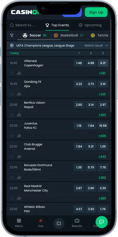 CasinOK Casino phone sports betting