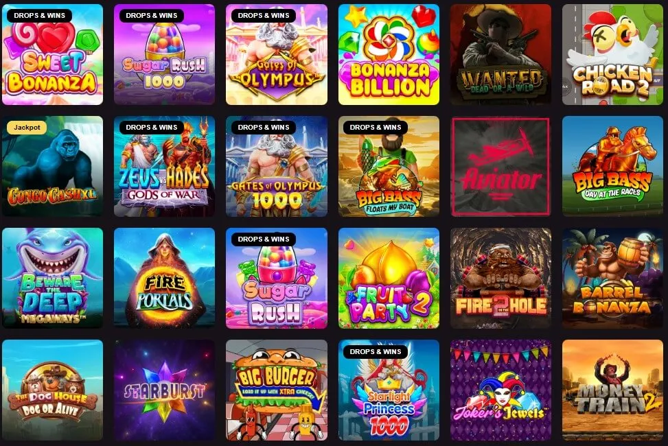 Playbet casino top games