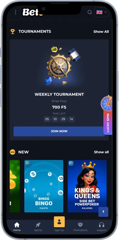 bety casino phone top games