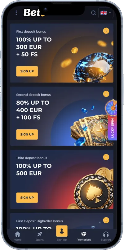 bety casino phone promotions