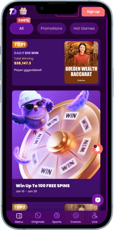 trust dice casino phone screen games