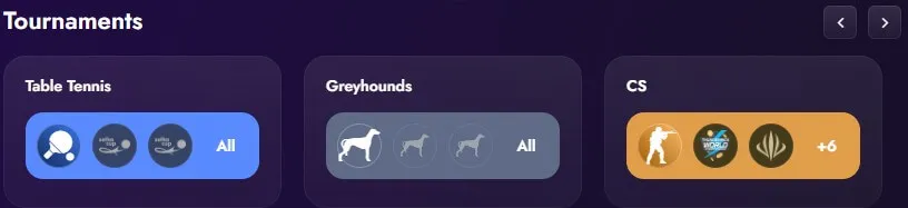 7Bets casino sport games tournaments