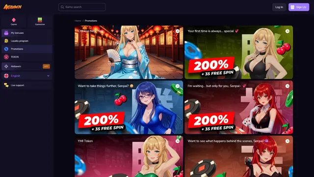 akibawin casino promotions