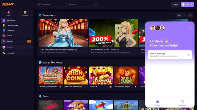 akibawin casino support