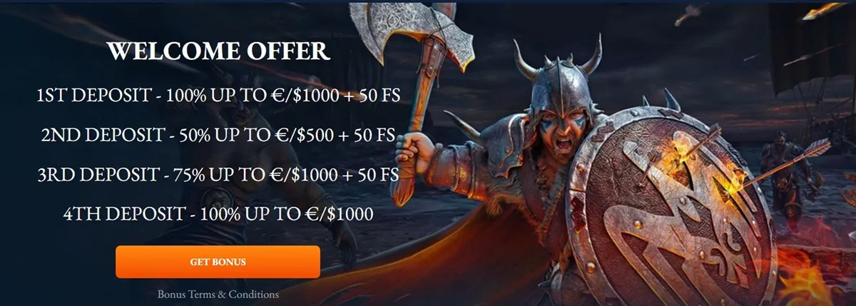 axe casino welcome bonus