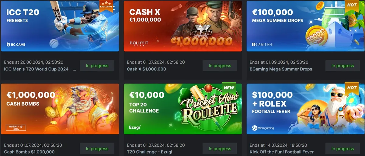 bc.game casino promotions