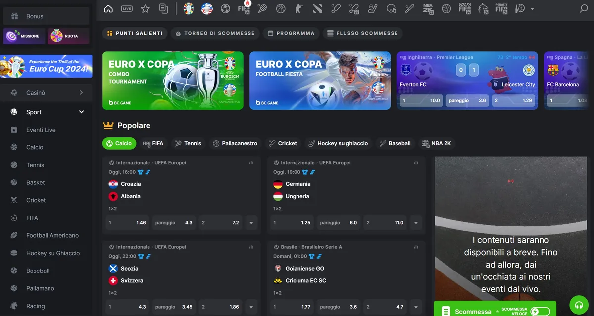 bc.game casino sport it