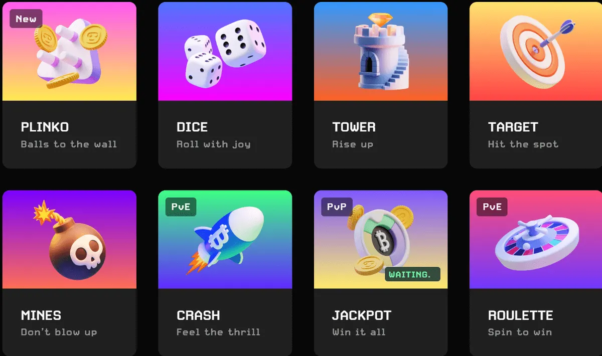 bchgames casino games