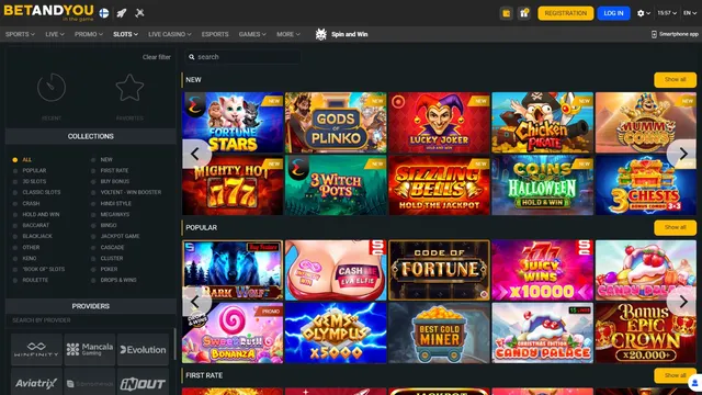 betandyou casino games