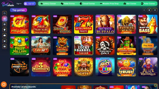betchain casino games
