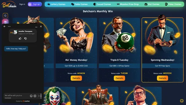 betchain casino support