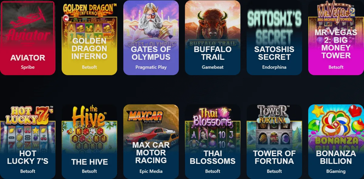 betcoin casino slots