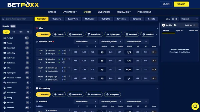 betfoxx sportsbetting
