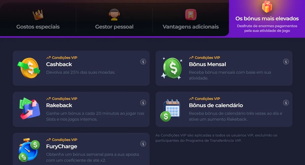 betfury casino loyalty pt