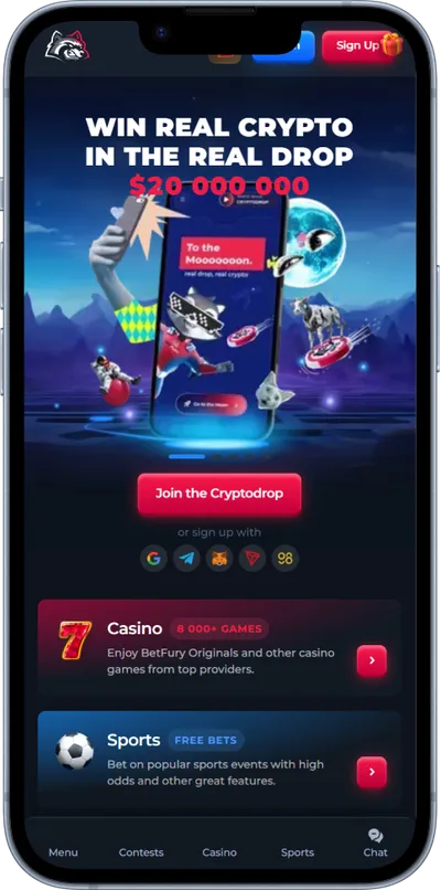 betfury casino phone main