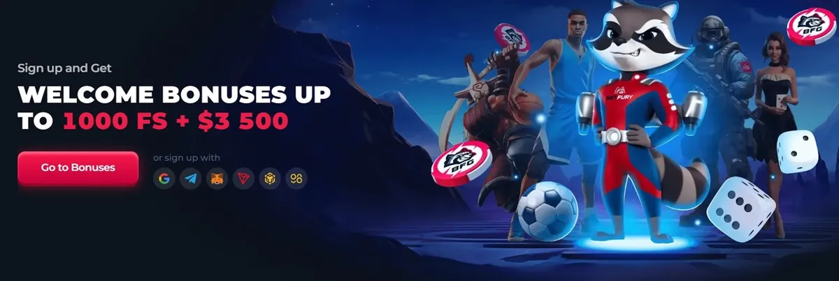 betfury casino welcome bonus