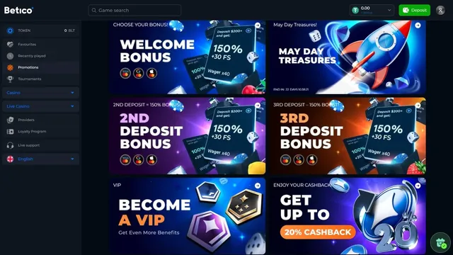 betico casino promotions