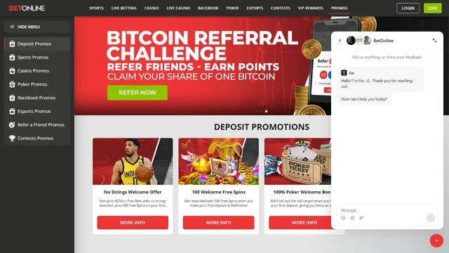 betonline casino support