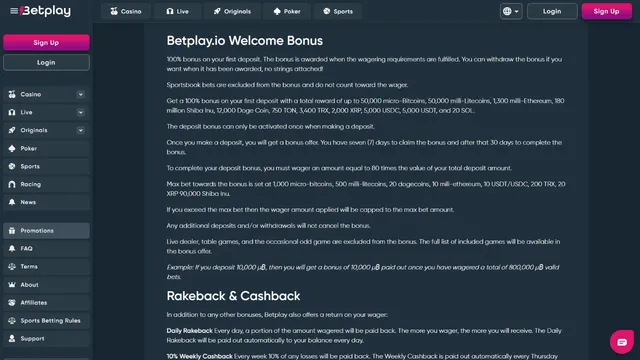 betplay casino promotions