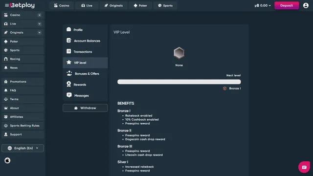 betplay casino vip club