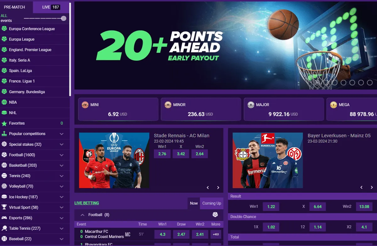 betplays casino sports