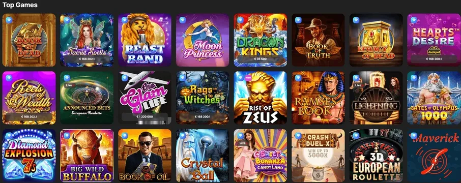betspins.io casino games
