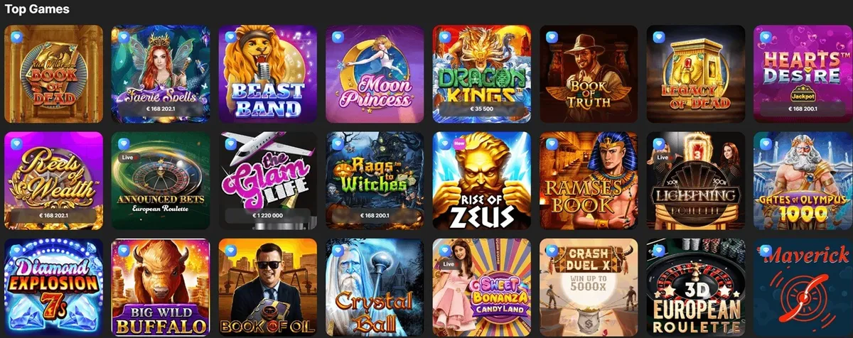 betspins.io casino games