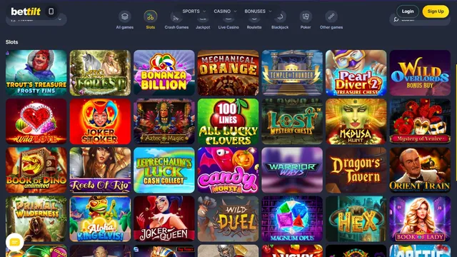 bettilt casino games