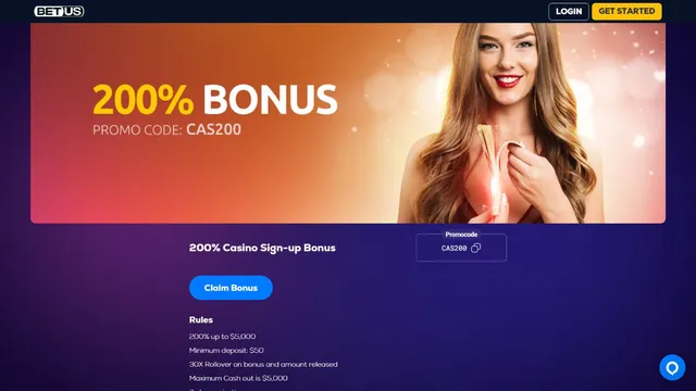 betus casino welcome bonus