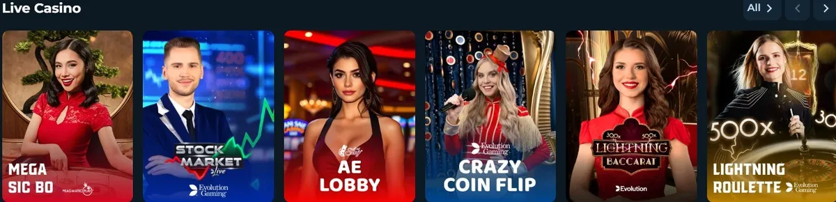 bety casino live games