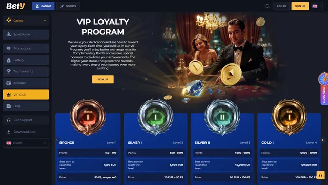 bety casino vip club