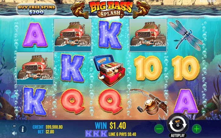 big bass splash screen