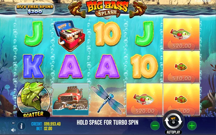 big bass splash slot