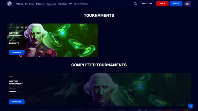 bitcoin casino tournaments