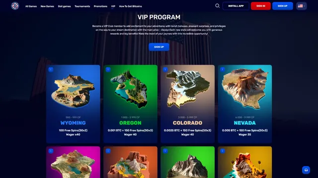 bitcoin casino vip club