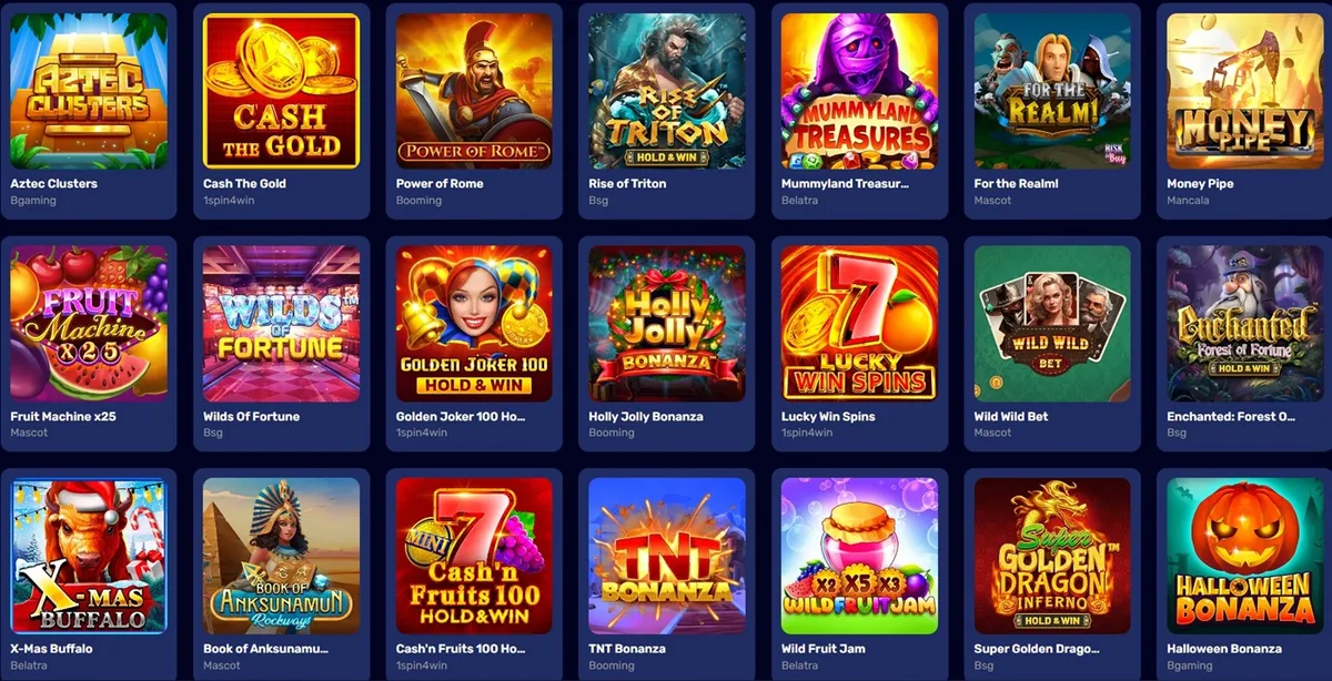 bitcoincasino.us games